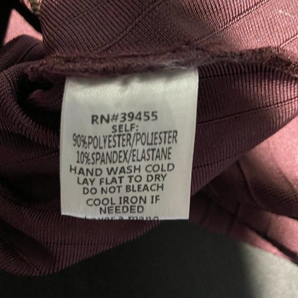 NWT YA YA & CO. Red Zip Up Pencil Skirt - Picture 6 of 7